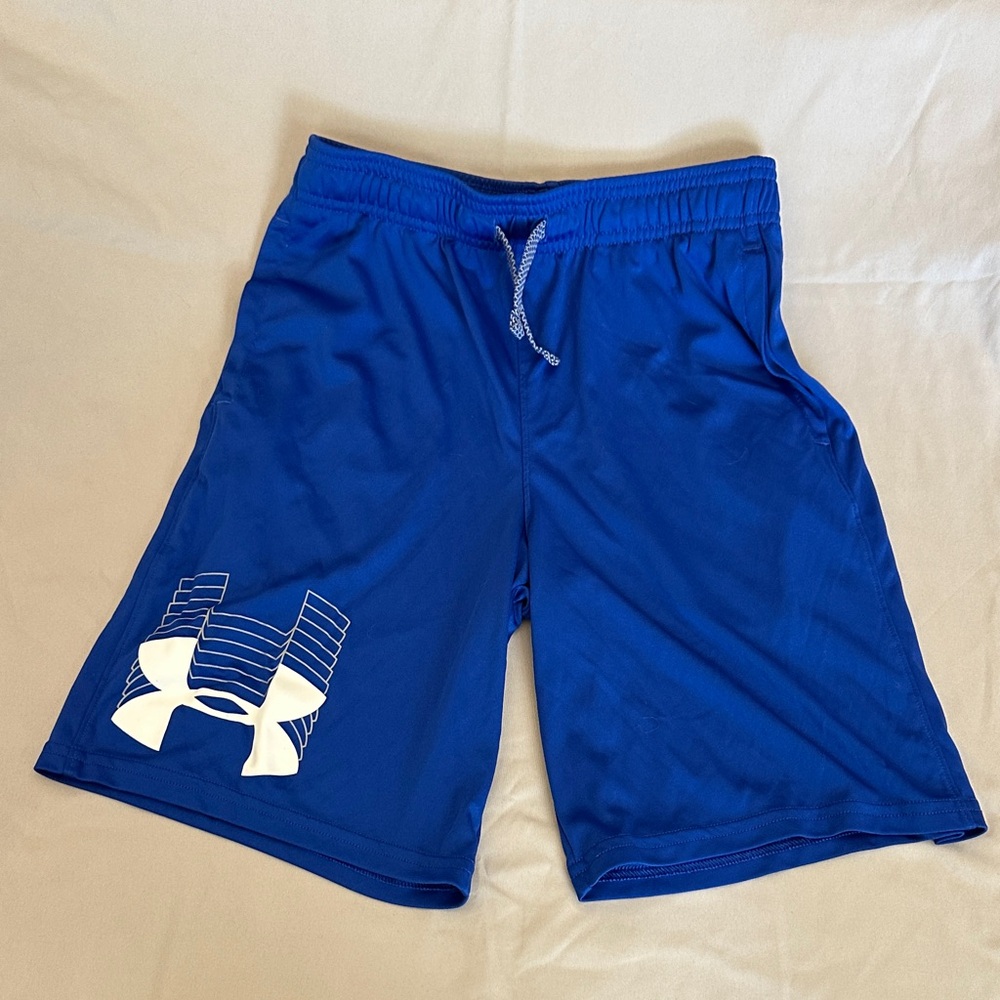 Under Armour Kids' Royal Blue Athletic Shorts